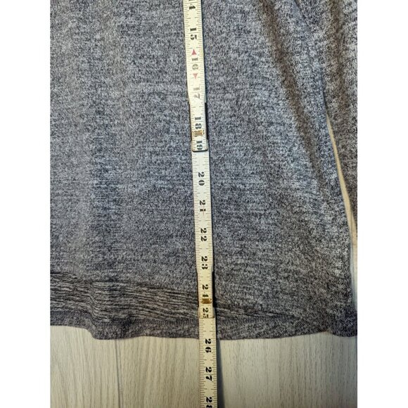 American Eagle Womens Long Sleeve Vneck Shirt Soft & Sexy Plush Medium Gray - Picture 5 of 6